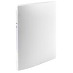 Classeur 2 Anneaux 15mm Polypropylène Opak - A4 - Blanc - X 20 - Exacompta