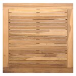 vidaXL Table de Jardin 60x60x30 cm Bois Massif Teck