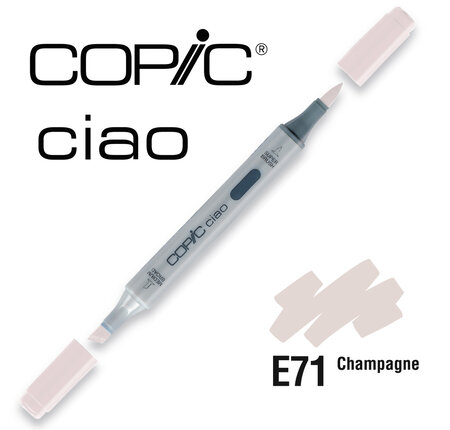 Marqueur à l'alcool Copic Ciao E71 Champagne