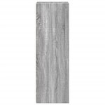 vidaXL Buffet haut sonoma gris 45x41x124 cm bois d'ingénierie