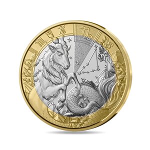 Signes astros - Capricorne Monnaie de 5€ métal commun