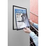 Cadre d'affichage adhésif DURAFRAME® A3 - Pour surfaces lisses et rigides - 2 pièces - Noir DURABLE