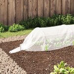 vidaXL Tunnel en filet 1 5x5 m fibre de verre et PP