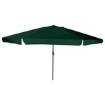 vidaXL Parasol de jardin Vert et Noir 395 x 395 x 245 cm