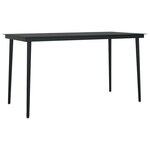 vidaXL Ensemble de salle à manger de jardin avec coussins 5 Pièces Gris