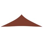 vidaXL Voile de parasol tissu oxford triangulaire 2 5x2 5x3 5 m