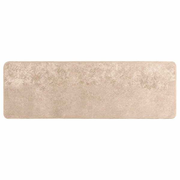 vidaXL Coureur de Tapis MARSA Beige 50 x 150 cm Polyester et PVC