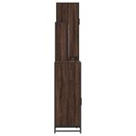 vidaXL Ensemble de meubles de salle de bain 4 Pièces chêne marron