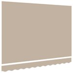 vidaXL Toile de rechange pour store banne Beige 350 x 200 cm Toile