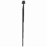 vidaXL Tête de lit Chêne noir 160 cm Bois d'ingénierie
