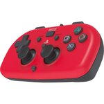 Mini Manette filaire rouge Hori pour PS4