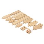 Brio World Coffret de Démarrage - 13 Rails - Accessoire pour circuit de train en bois - Ravensburger - Mixte des 3 ans - 33394