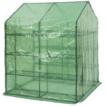 Tectake Serre de jardin souple 2,04 m²