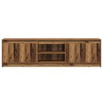 vidaXL Unites TV 2 Pièces Marron 180 x 34 x 50 cm Bois d'ingénierie
