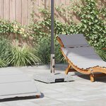 vidaXL Pied de parasol Gris 41 x 41 x 37 cm Granite