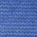 vidaXL Voile d'ombrage 160 g/m² Bleu 2 5x2 5x3 5 m PEHD