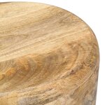 vidaXL Chaises de bar lot de 2 bois de manguier solide