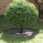 vidaXL Pot en résine Anthracite Résine Moyen Jardinières