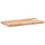 vidaXL Étagères flottantes 3 Pièces 60x20x2 cm acacia massif non traité