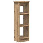vidaXL Meuble d'appoint Chêne artisanal 40 x 40 x 100 cm