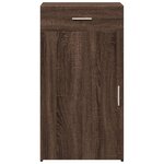 vidaXL Buffet chêne marron 50x42 5x93 cm bois d'ingénierie