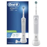 Oral-b vitality 100 cross action brosse a dents électrique par braun - blanc