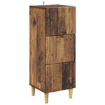vidaXL Armoire à tiroirs Bois ancien 33 x 34 5 x 90 cm