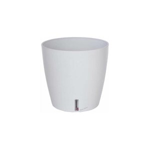 Pot en plastique rond avec réserve d'eau 30 cm eva