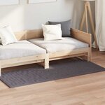 vidaXL Tapis de surface HUARTE Anthracite 200 x 80 cm Polyester