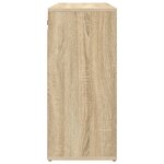 vidaXL Cabinet à chaussures avec étagère avec stockage Chêne sonoma 103x30x51 cm