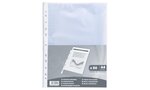 Sachet de 50 pochettes perforées polypropylène Grainé 38 microns - A4 EXACOMPTA