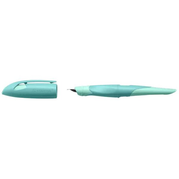 Stylo plume easybirdy r edition pastel  aqua/menthe stabilo