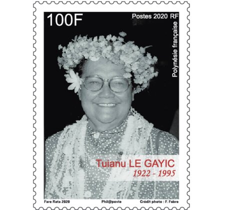 Timbre Polynésie Française - Droits des femmes - Le Gayic - 100F