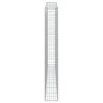 vidaXL Panier de gabions arqué 400x30x220/240 cm Fer galvanisé