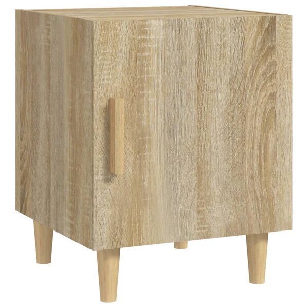 vidaXL Table de chevet Chêne sonoma Bois d'ingénierie