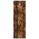 vidaXL Buffet chêne fumé 40x41x124 cm bois d'ingénierie