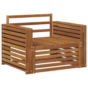 vidaXL 2 Pièce Canapé d’extérieur Naturel