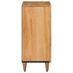 vidaXL Buffet Naturel 60 x 33 x 75 cm Bois de mangue massif