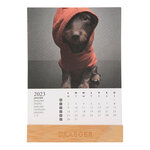 Calendrier sur socle chiens - 2023 - draeger paris