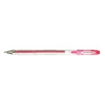 Roller encre gel Signo UM120SP pointe large 1mm Rose Pailleté UNI-BALL
