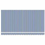 vidaXL Auvent Rétractable Rayé Bleu et blanc 400 x 200 cm tissu