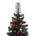 vidaXL Sapins de Noël artificiels d'allée 2 Pièces 76 cm PVC