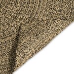vidaXL Tapis de surface Naturel et noir 300 x 300 cm Jute