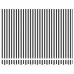 vidaXL Tissu de remplacement pour auvent pour cadre de 3 5x2 m anthracite et blanc