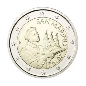 2 euros Saint Marin 2020 - Face nationale.