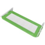 vidaXL Barrière de lit de sécurité pour tout-petits 2Pièces Vert 102x42cm