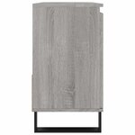 vidaXL Armoire de bain sonoma gris 65x33x60 cm bois d'ingénierie