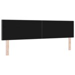vidaXL Tête de lit avec tête de lit Gris clair 180 cm Cuir synthétique