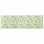 Vidaxl chaise longue 2 places avec coussin acacia solide et acier