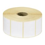 Étiquette vélin transfert thermique mandrin 76 mm 100x50 mm (lot de 2400)